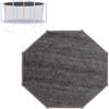 Générique Copertura per trampolino - Protezione solare esterna per trampolino - Tela anti-UV impermeabile e resistente agli , per giardino e sport all'aperto