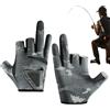 Generico Fishing Gloves Protector, 3-Cut Fingers, UV Protection Anti-Slip Touchscreen Gear with Sturdy Build, Premium Quality Fish Accessories, Fisherman Men Women Daily Routine 38 grams