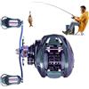 Gungtj Fishing Reel Baitcaster, High-Speed Baitcasting Reel, 7.6:1 Gear Rapporto Reel, Baitcaster for Fishing, Durable Fishing Accessories, Smooth Baitcast Reel, Fishing Reel for Anglers