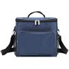 MeevrgR Borsa termica isolata in alluminio spesso, grande capacità, per picnic, campeggio, spiaggia, feste, cibo, bevande, vari colori (rosso)