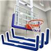 Generic Cuscino per tabellone da basket, imbottitura per tabelloni in legno, acrilico o vetro, striscia di sicurezza per palestra, campus, garage, interni ed esterni