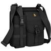 Generisch Borsa a tracolla da uomo, grande borsa a tracolla da uomo, tracolla regolabile con più tasche, zaino con spalline regolabili, per viaggi, escursionismo, arrampicata, campeggio, caccia, ciclismo