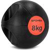 SPOKEY GRIPI Pallone da peso 4-10 kg riempito con sabbia pesante per uomini e donne, palla medica con manici, un ricambio per manubri, manubri e kettlebell