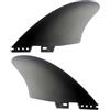 Opilroyn Set di 2 pinne per tavola da surf, pinne per tavola da paddle, 2 pezzi, pinne flessibili per surf, pinne per longboard, per tavole da surf resistenti all'usura