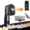 Generic Robot da ping pong per allenamento automatico di ping pong, 36 palline rotanti, lancia palline con rete di riciclaggio per allenamento, perfetto per principianti e giocatori avanzati
