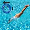 Comioke Guinzaglio Da Nuoto Per Piscina, Cintura Per Allenamento Di Nuoto, Guinzaglio Per Fisso, Regolabile Da 4 M | Adatta Per Adulti E Bambini | Accessorio Di Per Tutte Le Piscine per Allenamento