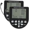 Jnchdghwa Contatore Multifunzionale Universale per Macchine da - Monitoraggio della Frequenza Cardiaca, RPM, Chilometraggio, Distanza - Compatibile con Bici Stazionarie
