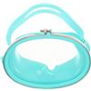 POPETPOP Maschera Subacquea in Silicone e Pvc Ovale Guarnizione e Lente Antiappannamento Sicure per Adulti per Snorkeling e Immersioni