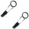 Tsophreniq Accessori Rod Wire Eye Rings 0.53/0.7/2.3cm Diametro Linea Guida Guida Top Anelli Guida di Pesca Pieghevole Guida di Pesca