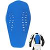 Riaisttd Cuscinetto posteriore per cartilagine artificiale, protezione comoda per sci, assorbimento degli urti, protezione sportiva per motociclismo, ciclismo, attrezzatura durevole per uso quotidiano
