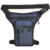 Generic Hanzete - Marsupio da gamba per moto, unisex, per attività all'aperto, viaggi, escursionismo, ciclismo, impermeabile, grande capacità, multifunzionale, Blu