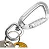 Générique Robusto - Connettore da 4 KN, Fibbia antiscivolo | Arrampicata Campeggio Escursionismo Zaino Amaca Palestra Pesca Viaggi Utility
