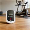 Auratrove Computer da bicicletta, tachimetro wireless con cardiofrequenzimetro, display LCD per il monitoraggio delle calorie e della distanza su cyclette e tapis roulant