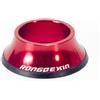 JIASHUNHE Serie Sterzo Tappo for Cuffia MTB Road Bike STEM Top Bowl Cover in Lega di Alluminio O-Ring Guarnizione 28.6mm Tubo Forcella for Bicicletta Parti Biciclette Headse(Red)