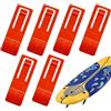 Generico Clip Per Pinna Per Tavola Da Paddle - Perni Base Per Fissaggio Tavola Da Surf Da 6 Pezzi | Fibbie Di Ricambio In ABS Durevoli | Multifunzionali Per Sport Acquatici Per , Tavole Da Surf E