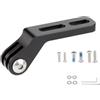 Tsophreniq Biciclette Manubrio Sotto Staffa Leghe di Alluminio Bike Computer Faro Estensione Stand Road Bike Light Holder Road Light Holder Sport Camera Adattatori