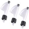 Tsophreniq 13/15/18 cm lungo Casting Rod Tip Coperture protettive 3pcs Canna da Pesca Protector Covers con cintura di fissaggio Accessori da pesca