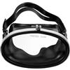 Beaupretty Maschera Subacquea per Immersioni e Snorkeling Uomo in Vetro Temperato con Visuale e Design Confortevole per Attività Acquatiche e Nuoto