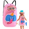 Generic Borsa da piscina per bambini, leggera e impermeabile con coulisse, zaino da nuoto per bambini | per giocattoli, attrezzatura, abbigliamento, attrezzatura, attrezzatura, attività all'aperto, palestra e