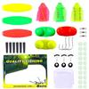 Diuyzoc Attrezzatura da Pesca,Attrezzatura Da Lancio | Kit Pesca | per Campeggio Mare Lago Fiume Stagno Surf Spigola Trota Persico Sole