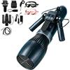 Generic Sea Scooter Subacqueo, Scooter Subacqueo Compatto A Getto 500/700W con Regolazione A 9 velocità E Batteria 10000/16000mAh, Veicolo Subacqueo A Propulsione per Snorkeling E Allenamento S 500W-10000mAh