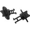 HAPINARY Tappo di Scarico per Kayak e Barche Gonfiabili in Nylon Nero, Kit 2 Pezzi Materiale Resistente per Accessori Pesca in Kayak