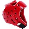 Gralara Casco da Pugilato Resistente Casco da Sparring Asciugatura Rapida Attrezzatura Sportiva per Adulti, Gara, Palestra, Rosso, M