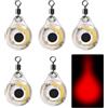Tsophreniq 5Pcs LED Esche Pesci Subacquee Luce Notte Strumento di Pesca Impermeabile Gocce Profondamente Luce di Pesca Attraente LED Esche di Pesce Esche Attrezzature Esche