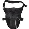 HAPINARY Sports Storage Pouch Nero in Oxford con Fissaggio alla Gamba Regolabile per e Escursionismo