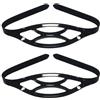 Shurhome 2 comodi occhiali protettivi in silicone antiscivolo, fascia di ricambio per la maggior parte delle maschere subacquee, cinture antiscivolo