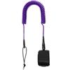 Tsophreniq Corda per gamba da surf Cinturino alla caviglia regolabile Polsini alla caviglia per paddle board Stand Up Paddle Board Guinzaglio per tavola da surf Corda per piedi Gamba da tavola da surf