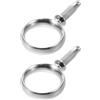 NIYANGLE 2 Pezzi Staffe per Prese Remi in Acciaio Inossidabile 50mm, Porta Pagaia per Kayak e Barca a Remi, Resistente e Stabile per Uso Marino
