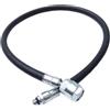 Tsophreniq Tubo flessibile di ricambio per immersioni subacquee da 75 cm, connettore a sgancio rapido, 500 psi, tubo flessibile a bassa pressione, resistente a bassa pressione