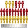 Tsophreniq 26Pcs Calcio Uomini Giochi Giocatore Figura Tavolo Calcio Uomini Giocatore di Calcio di Calcio Accessori da Tavolo