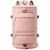 Generic Borsa da palestra Zaino da viaggio sportivo per le donne Zaino da viaggio Borsa da viaggio con borsa da viaggio con scomparto per laptop zaino in pelle di design, Blu, Taglia unica