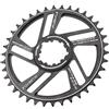 Tsophreniq Pignone in lega per bicicletta, 3 mm, per mountain bike, 32T, 34T, 36T, 38T, 40T, 42T, Pignone in lega nero e rosso