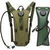 Fenteer Zaino da Trekking Multiuso da 8 Litri con Sacca Idrica da 3 Litri, Borsa per Sacca Idrica, Zaino da Giorno, Verde