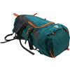 Wodsty Zaino da trekking di grande capacità da 65 litri, per campeggio e viaggi all'aperto, con tracolla regolabile, petto, cinghie in vita e struttura in nylon resistente all'acqua (blu lago)