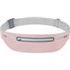 Gungtj Waist Fanny Pack, Running Gear Belt Pouch, Impermeabile Sport Bag, Regolabile Comfort Vita 15,75 x 4,53 pollici per telefono, Hiking, Jogging, Ciclismo, Traveling & Dog Walking, grigio,
