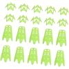 Qusinfc 20Pcs Golf Simulator Tees Grande e Piccolo Formazione Golf Pratica Mat Tees per Pratica di Swing Stabile Stuoia di Formazione Durevole TeesTraining Accessori Principianti Giocatore Avanzato