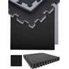eyepower Gym Mat: 3.2mq Tappeto Palestra 2 cm - Set di 4 Tappetini per Fitness 90x90 - Pavimento ad Incastro Tappeto Fitness Puzzle EVA Tappetino Squat Tappeto per Cyclette Tappeto Sport Tatami Judo