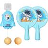 Generic Adjustable Table Tennis Trainer Paddle Practice Set, Eserciser Kit | Perfect/suitable/ideal For Children Kids Boys Girls Reaction Speed Training Indoor Home Outdoor Play Fitness Coordination Esercise
