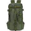 Generic Fishing Backpack - Tackle Rod Holder Pack, Waterproof Bait Storage Rucksack, Multi Pocket Gear Organizer Hiking Outdoor Carry Bag | Perfect for Kayak Trips Beach Picnics Camping Adventures, verde, Se