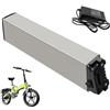 HJGHY ,36v 7.8ah, Pacco batterie al Litio da 36 Volt per e-Bike, 36V 7.8Ah 6.8Ah 10.5Ah, Batteria al Litio per Bici Pieghevole per Motore di Bicicletta elettrica con Caricabatterie