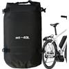 Generico Borsa Posteriore per Motociclo,Organizzatore Impermeabile da 40 Litri per il Ciclismo,Borsa Da Bicicletta - per Bicicletta Moto Viaggio Outdoor Casco Strumenti Bagaglio