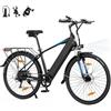AOIHO Bici Elettrica, 28'' Bicicletta Elettrica con 48V 499.2 Wh Batteria Rimovibile, Motore 250W 55NM, 25KM/H & Autonomia di 100 KM, Display LCD, 7 Velocità E-Bike Per Pendolari Urbani Uomo Donna
