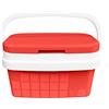 COM-FORT HOUSE Frigo portatile, 10 l, rosso COM-FORT HOUSE
