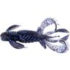 YROHGKPN Esca con strisce riflettenti, 8 pagaie di coda migliorano l'azione sul pesce persico in diverse condizioni acquatiche