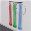 Generic Organizer da parete per attrezzature da fitness, per corde da salto, Hula Hoop, salvaspazio per attrezzi da allenamento
