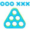 Generic Giochi di Piscina | Galleggiante acquatico anello esagonale da lancio - Set di lancio di anelli da spiaggia,Per 3-8 anni, spiaggia, lago, festa, vacanza, viaggio familiare, all'aperto